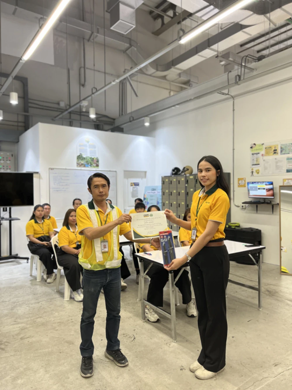 กิจกรรมร่วมโหวตพนักงานดีเด่นด้านความปลอดภัยประจำปี