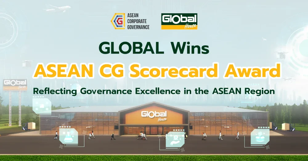 GLOBAL Wins First ASEAN CG Scorecard Award, Reflecting Governance Excellence in the ASEAN Region
