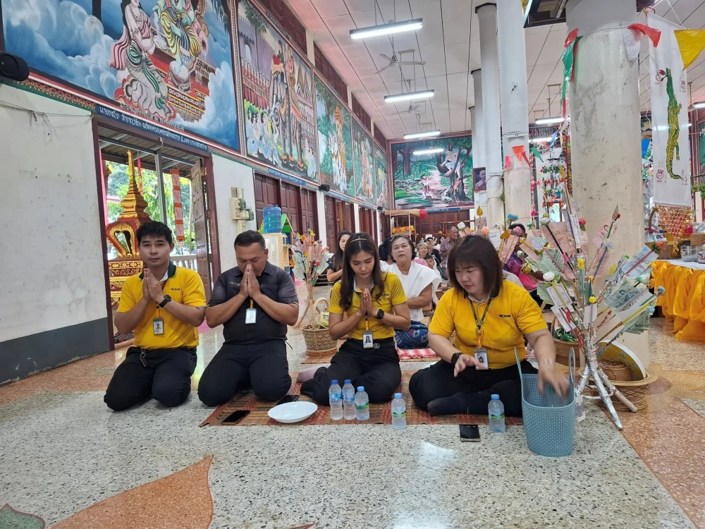 Global House Sawang Daen Din Participates in Community Development through “Pan Sook Sang Roy Yim” CSR Initiative