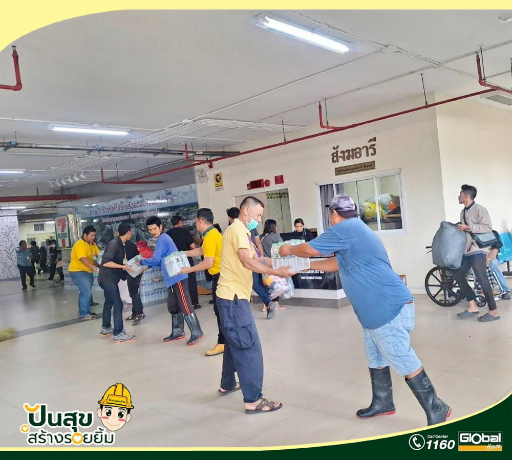 Global House Continues to Extend Support and Solidarity for Flood-Affected Communities in Southern Thailand