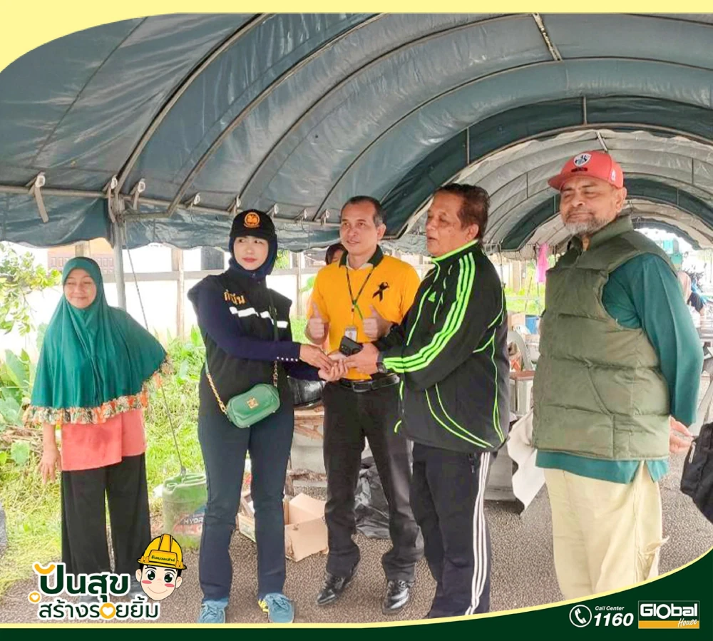 Global House Continues to Extend Support and Solidarity for Flood-Affected Communities in Southern Thailand