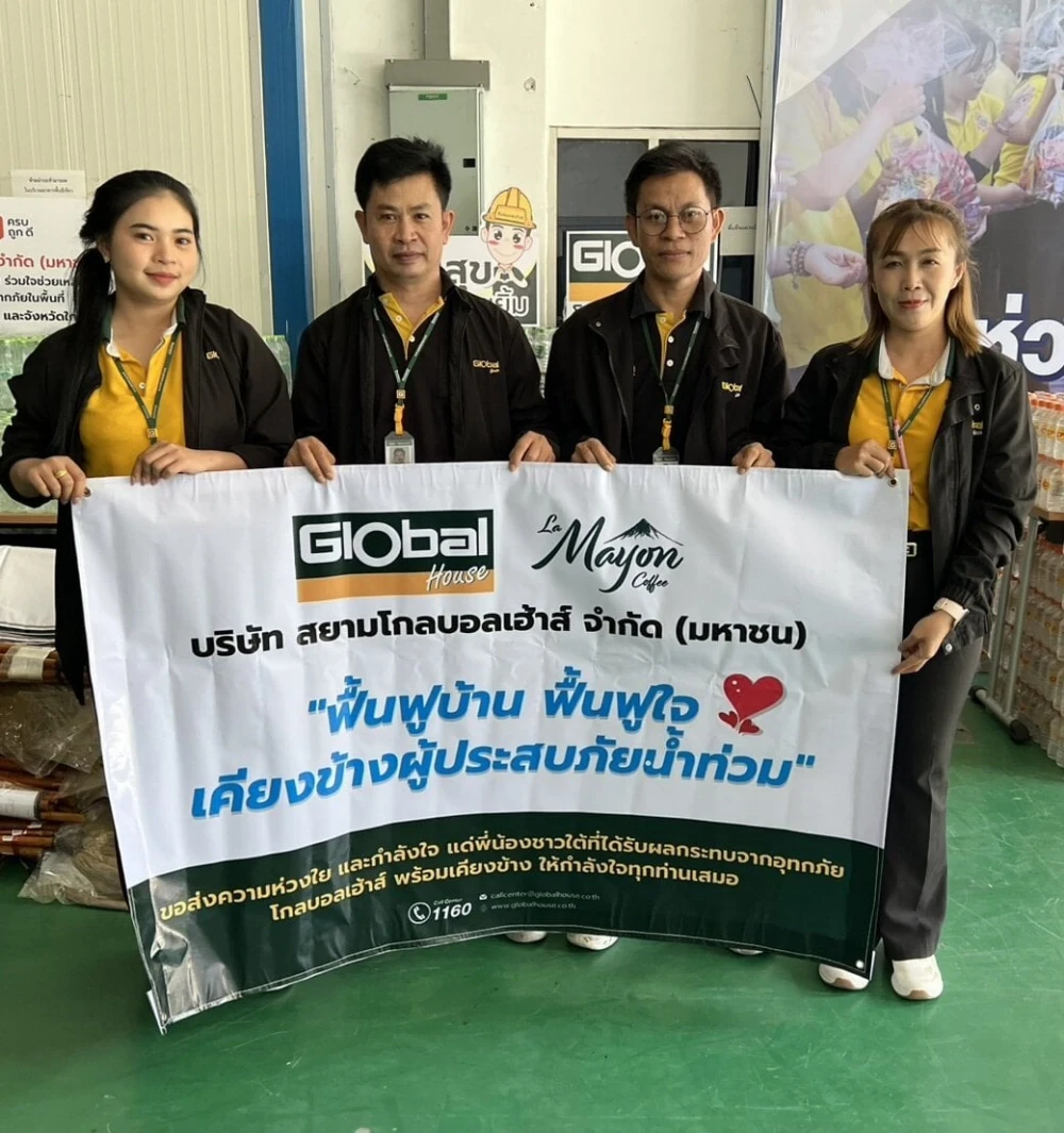 Global House Restores Homes, Restores Hope — Standing Beside Flood-Affected Communities in Southern Thailand