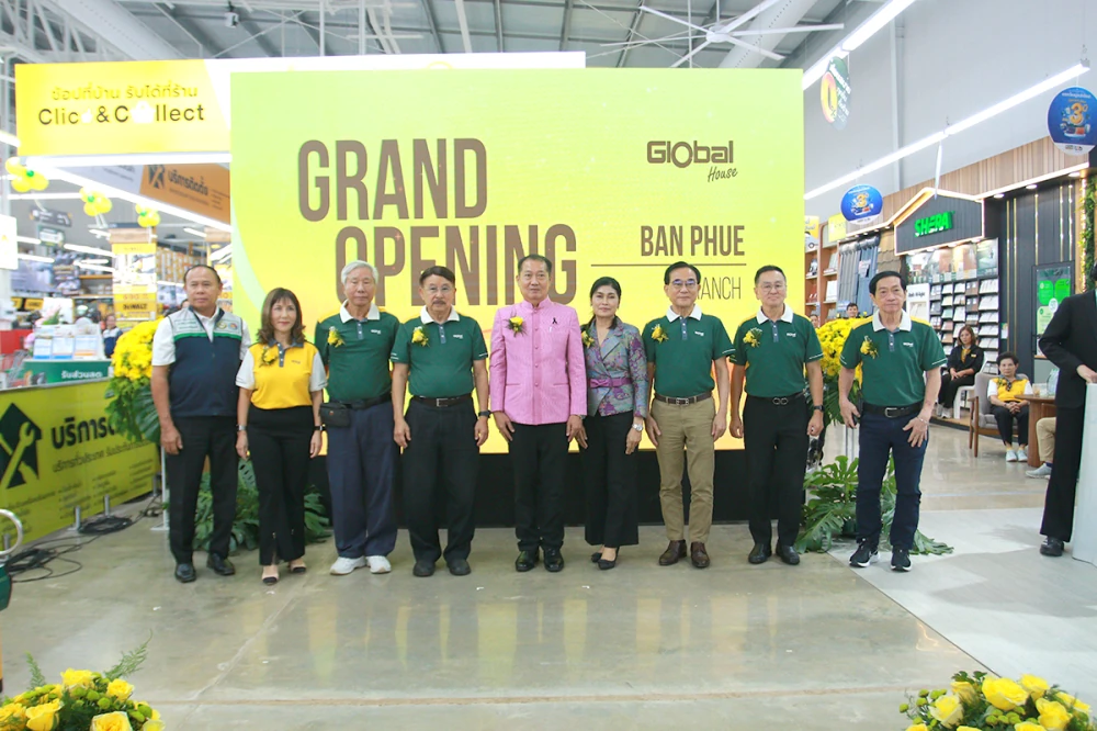Global House Opens Ban Phue Branch, Its 100th Store, Strengthening Its Nationwide Network and Sustainable Growth
